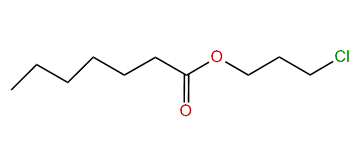 3-Chloropropyl heptanoate